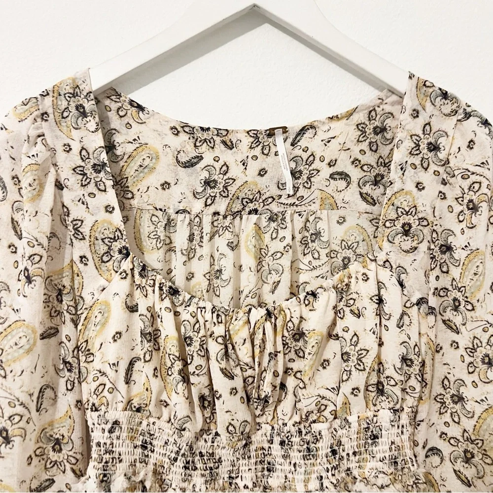 Free People Lolita Top Women Light Combo Rwvolve Size Small S